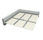 Spušteni stropovi s dvostrukim slojem gips-kartonskih ploča na konstrukciji u jednoj razini